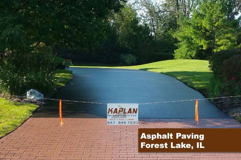 Asphalt Paving Forest Lake, IL - Kaplan Paving