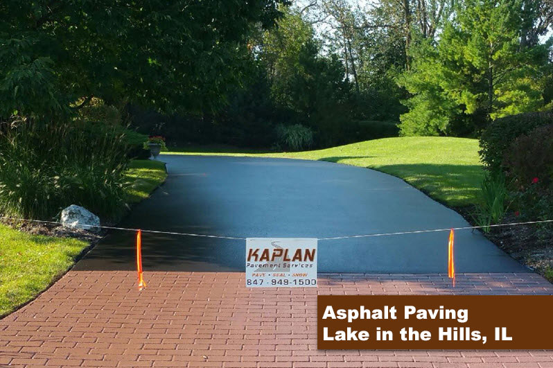 Asphalt Paving Lake in the Hills, IL - Kaplan Paving