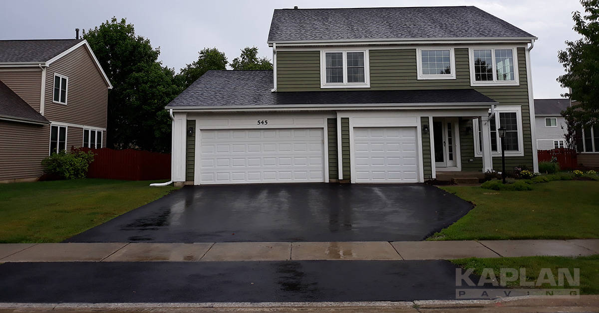 New Driveway in Palatine Kaplan Paving