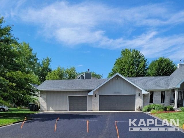 New Asphalt Driveway Installation in Ingleside, IL - Kaplan Paving